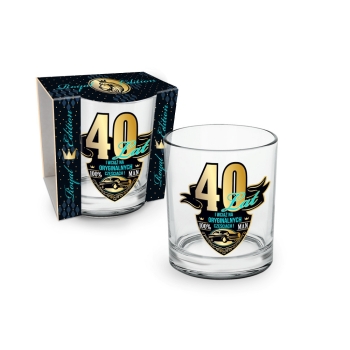 Szklanka do whisky Royal - 40 lat